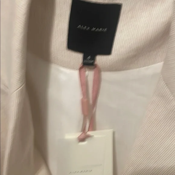 Alex Marie Light Pink Double-Breasted Blazer - Picture 4 of 9